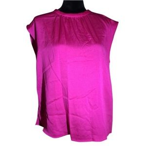 NWT Vince Camuto pink sleeveless shirt size 8